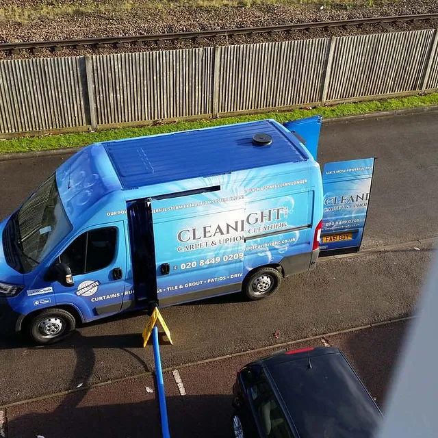 Cleanbright Solutions UK company van