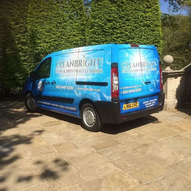 Cleanbright Solutions UK company van