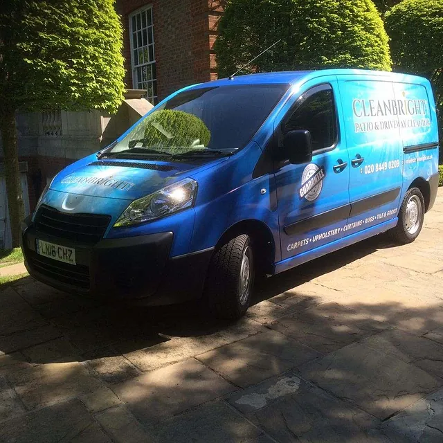 Cleanbright Solutions UK company van